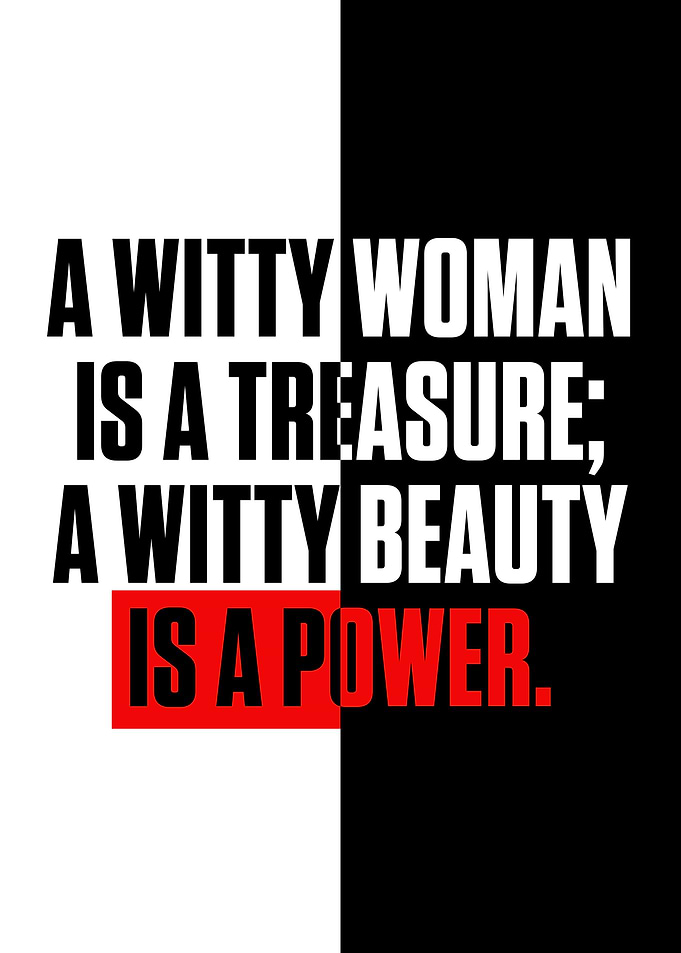 A Witty Woman