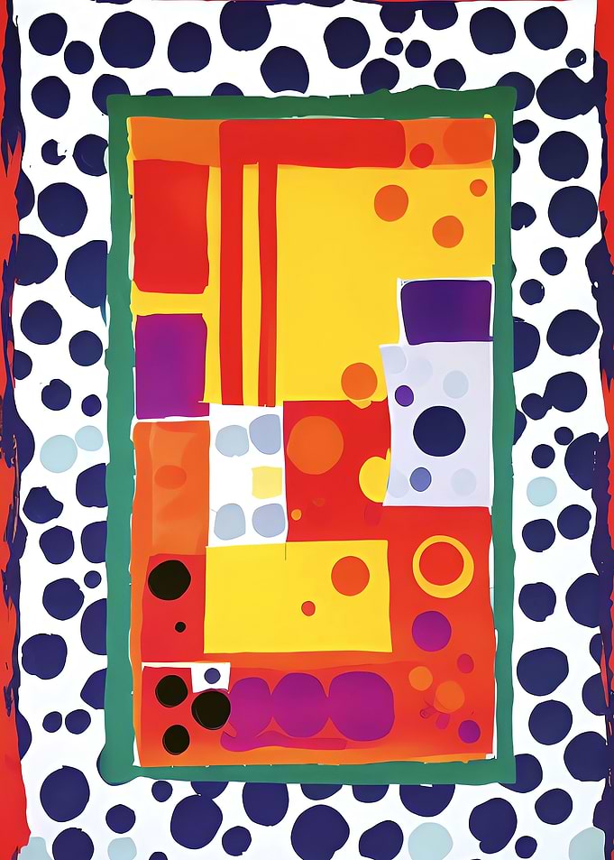 MCM Abstract Painting