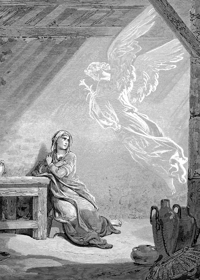 The Annunciation by Dore