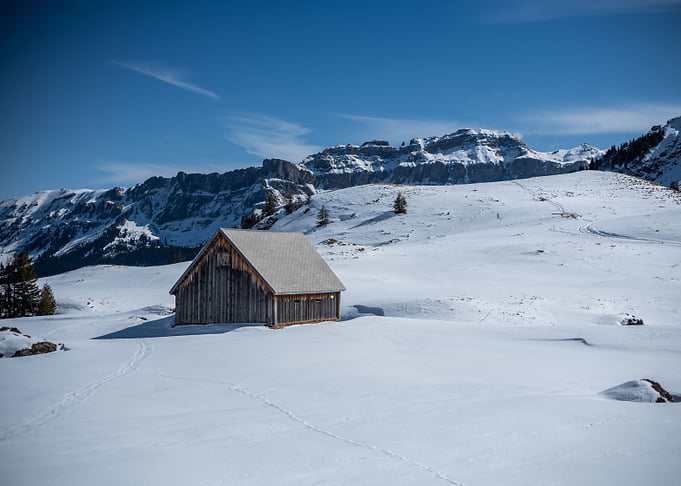 Cottage in the Alps