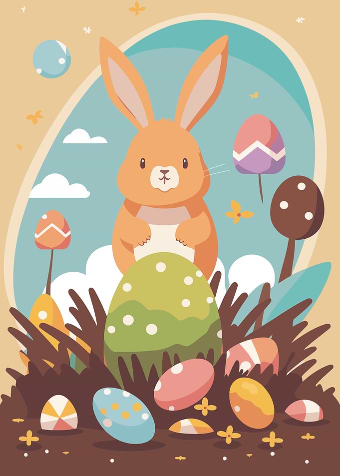Cartoon Easter