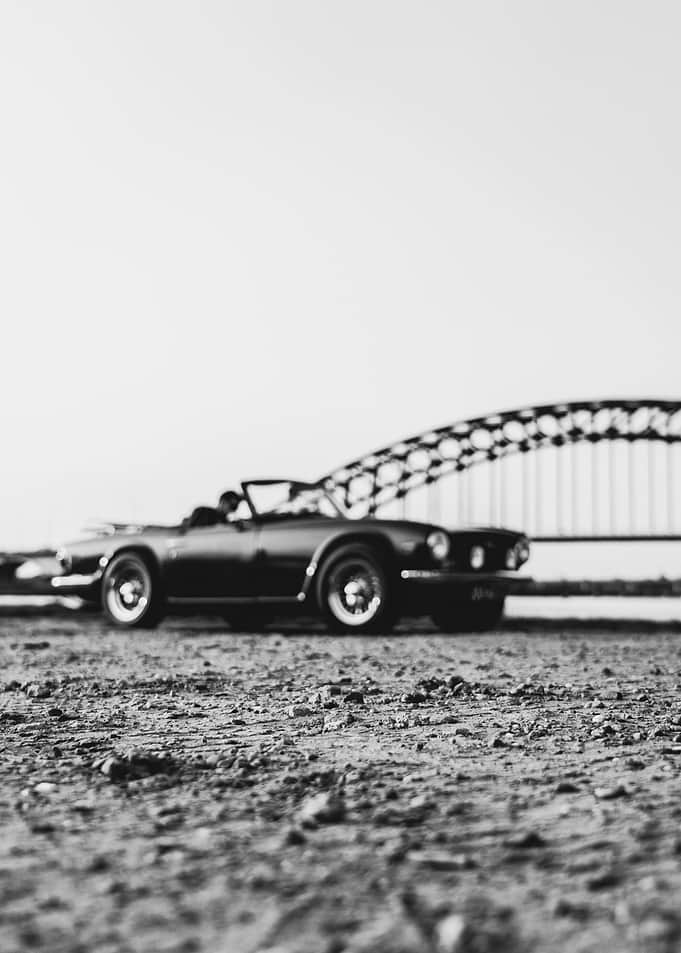 Black White Car