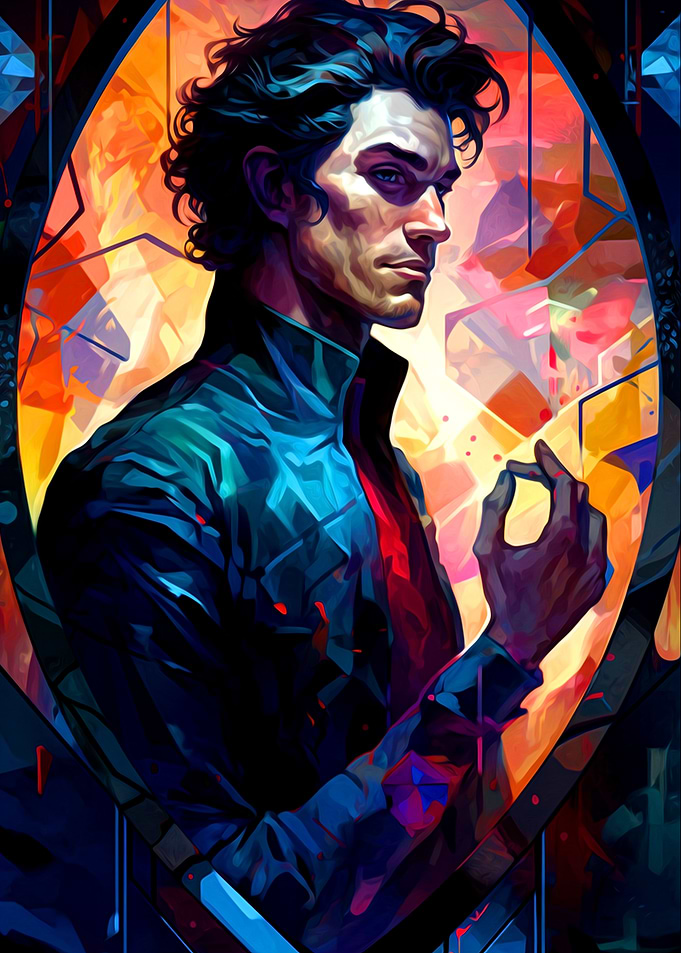 Colorful Man