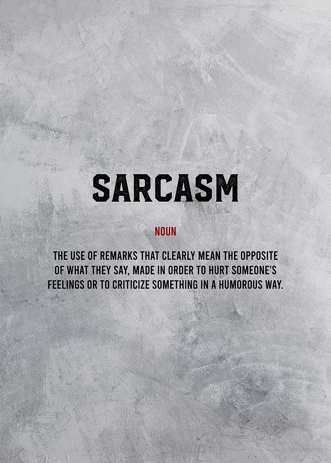 sarcasm definition