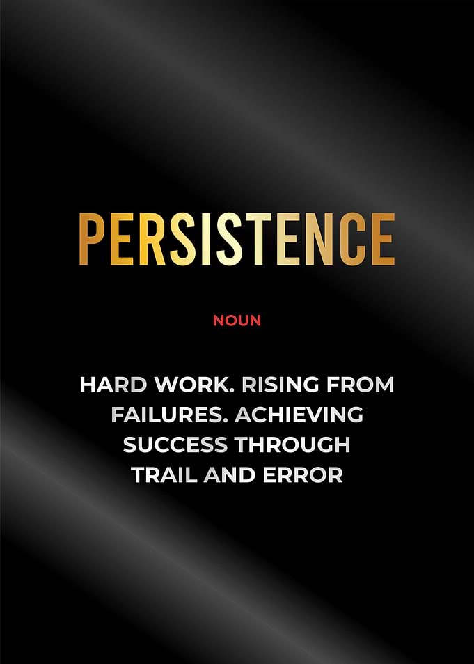 persistence motivational