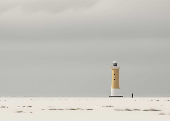 Beach And Lighthouse