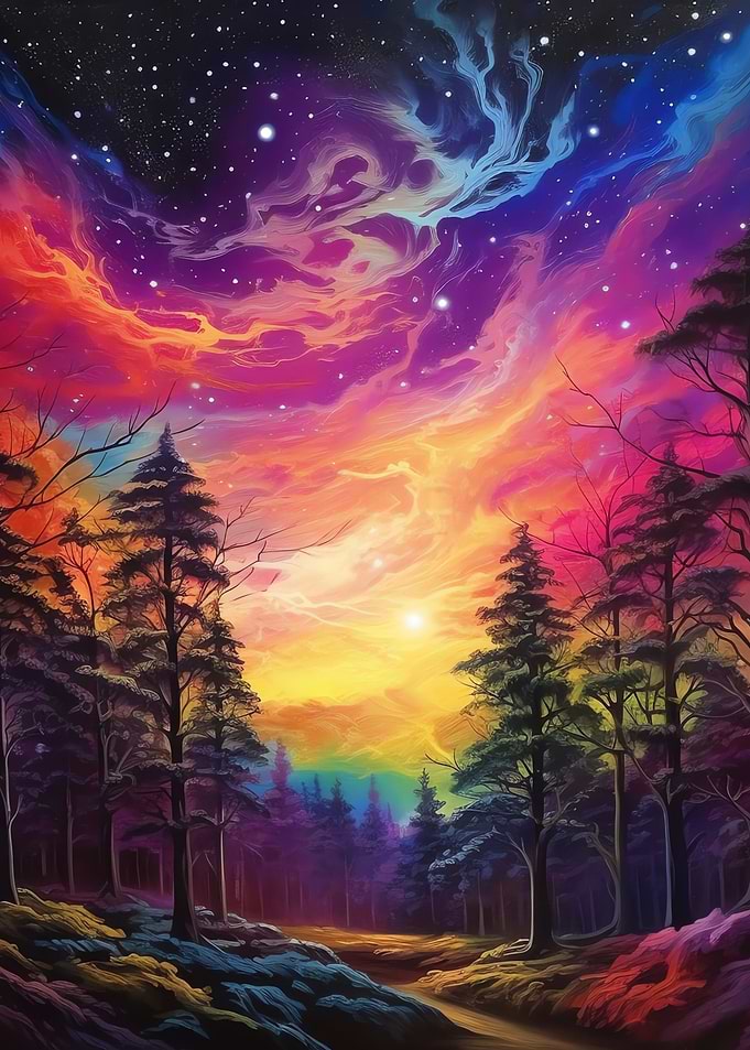 The Amazing Vibrant Skies