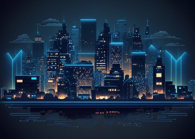 Neon Cityscape