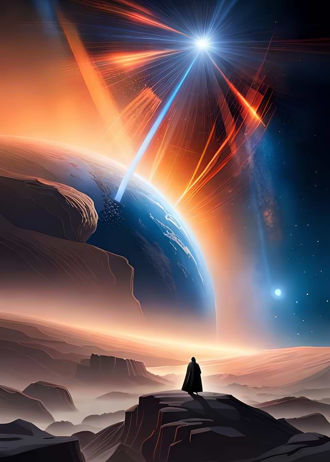 A planet from beyond