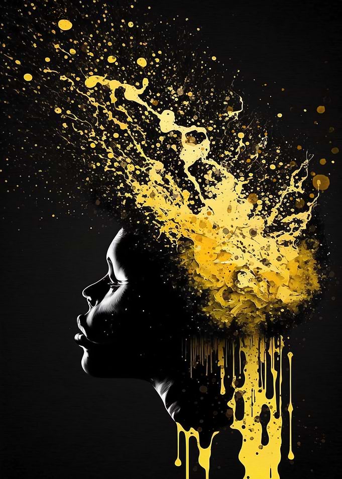 Afro golden Splitter