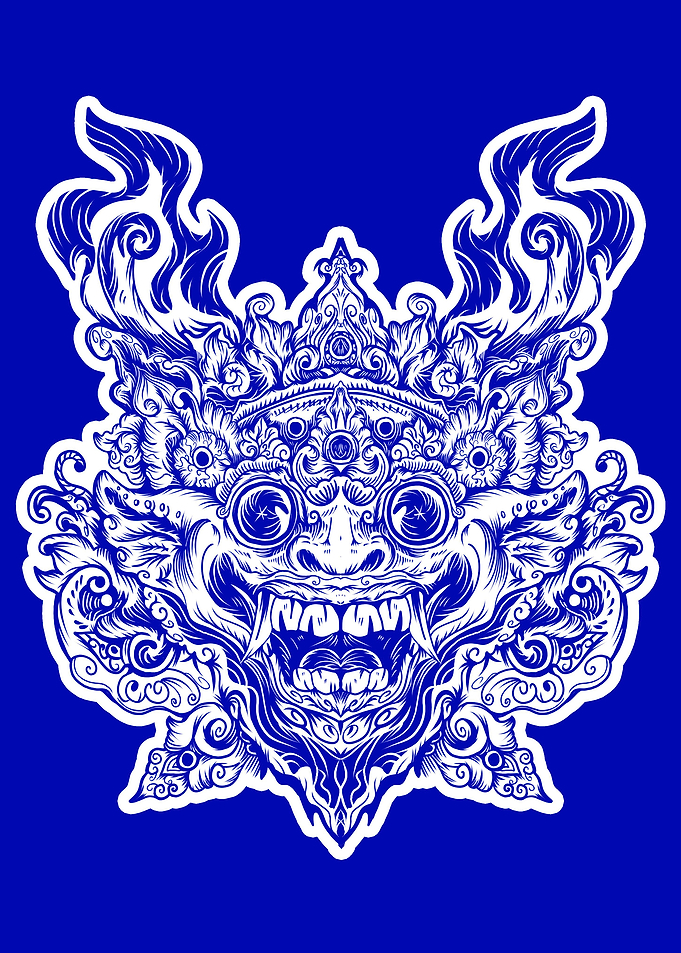 balinese barong mask