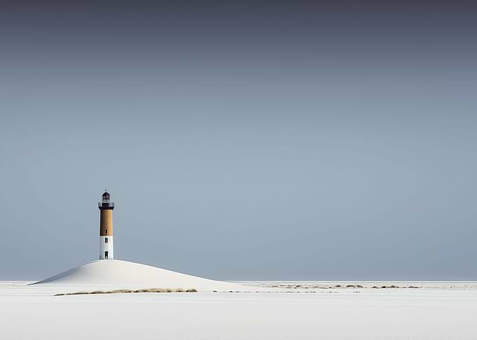 Beach And Lighthouse
