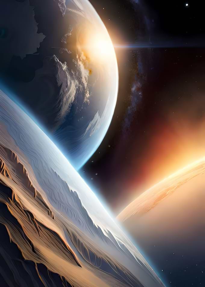 A planet from beyond