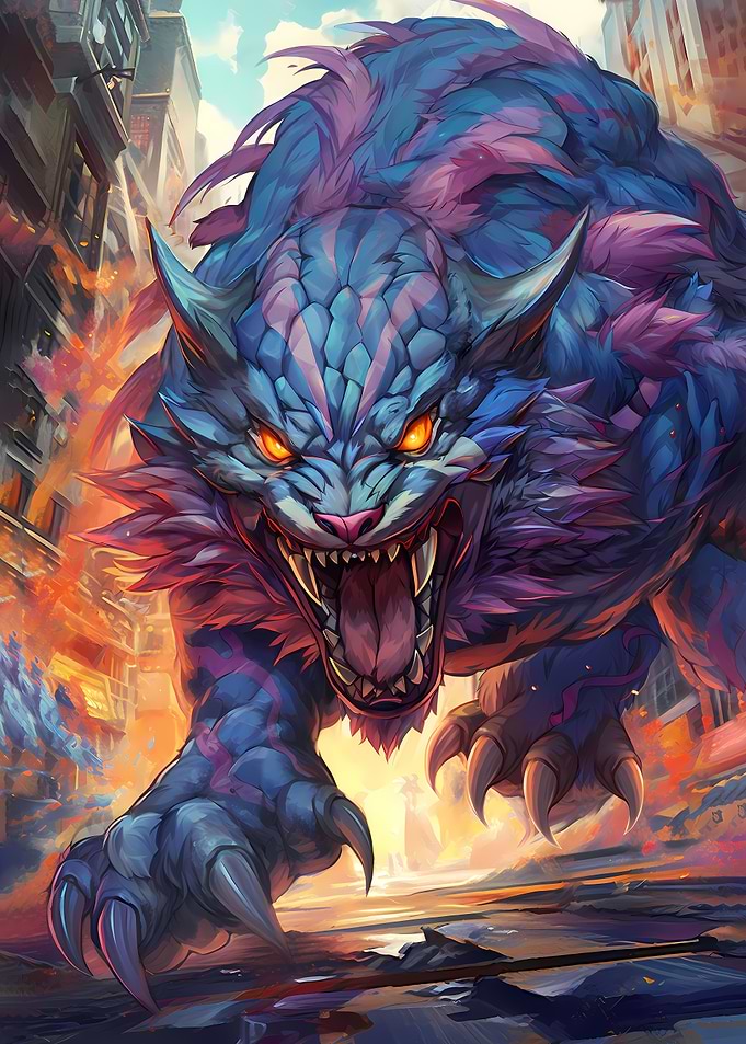 Mythical Giant Tiger