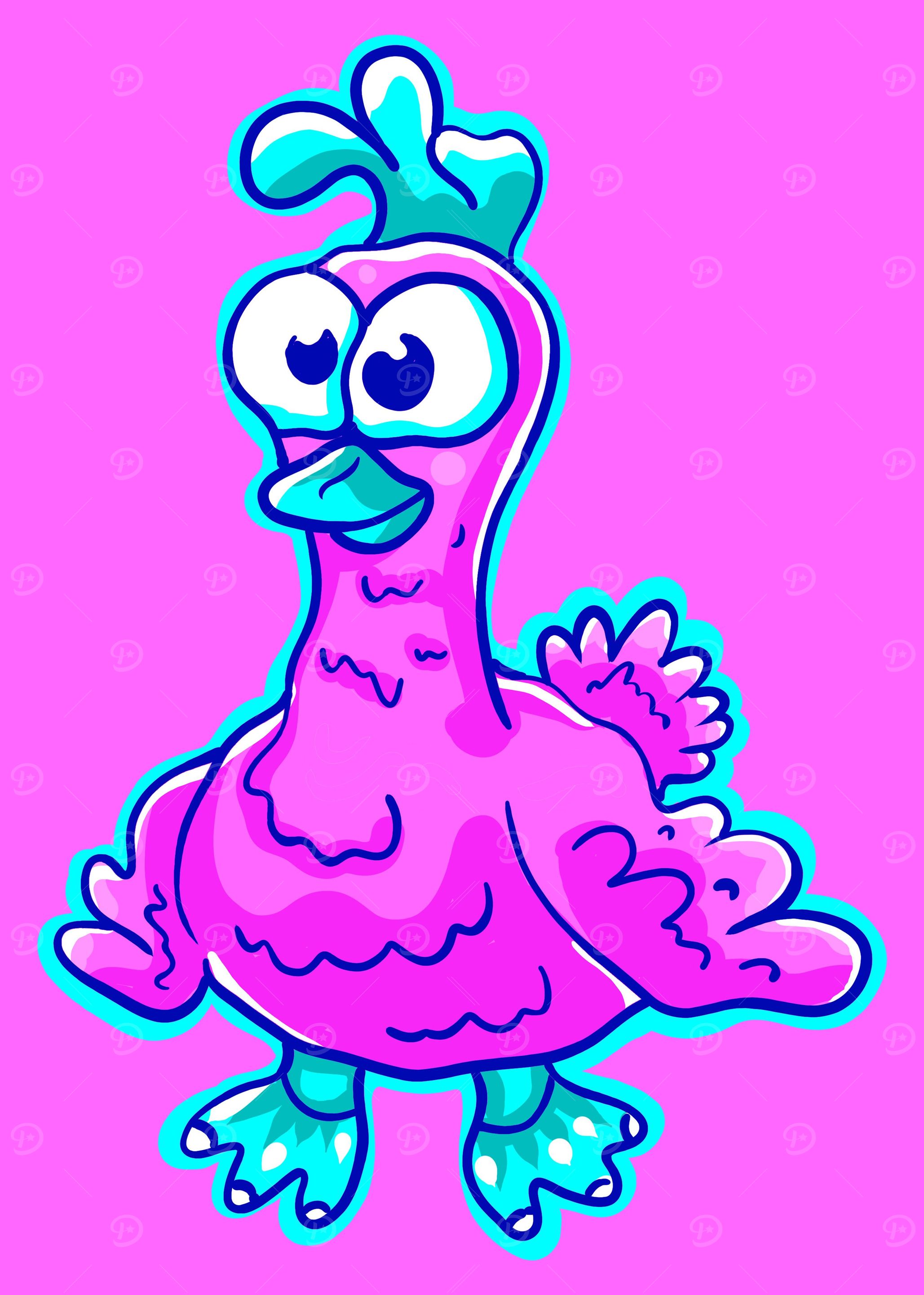 cute chiken aesthetic