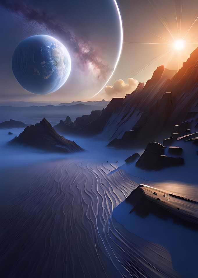 A planet from beyond