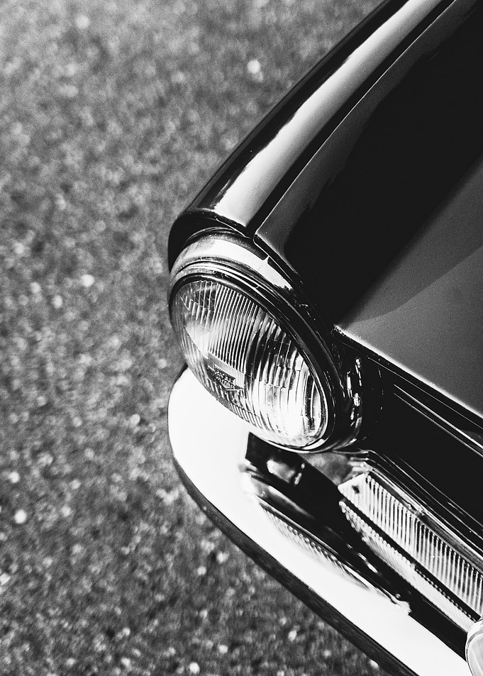 Black White Car