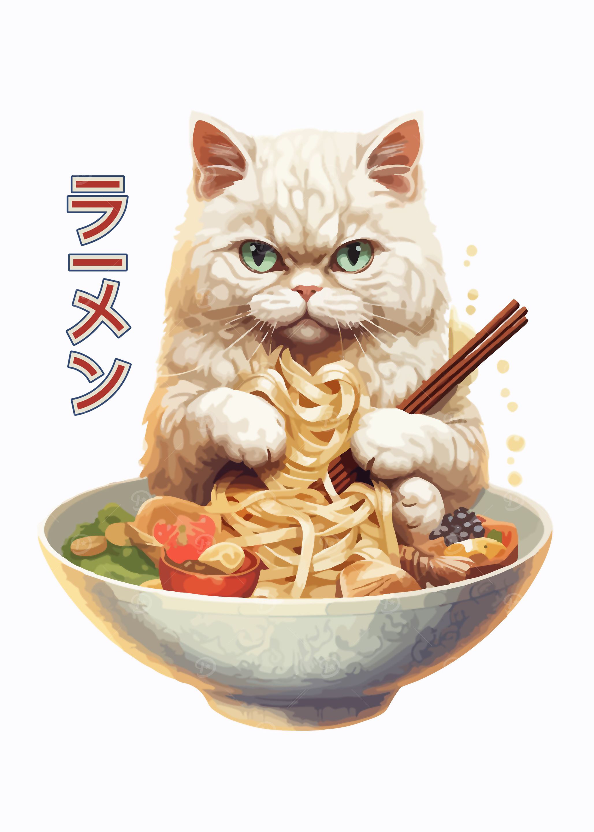 cat japan ramen