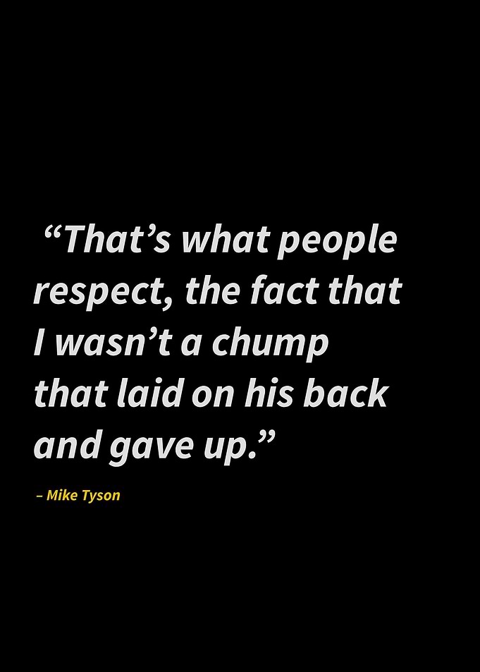 Mike Tyson quotes