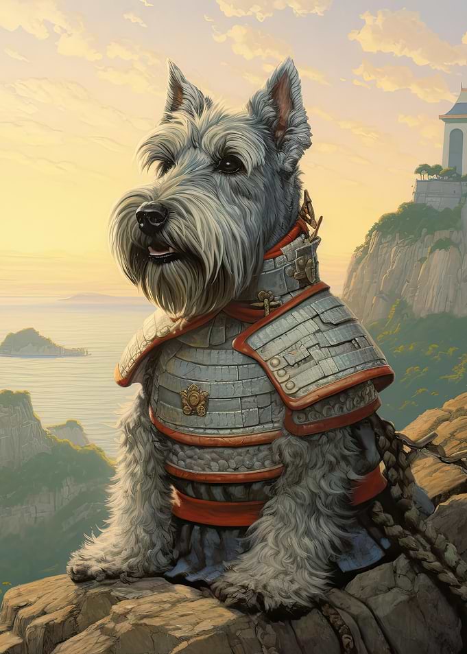 Schnauzer The Samurai