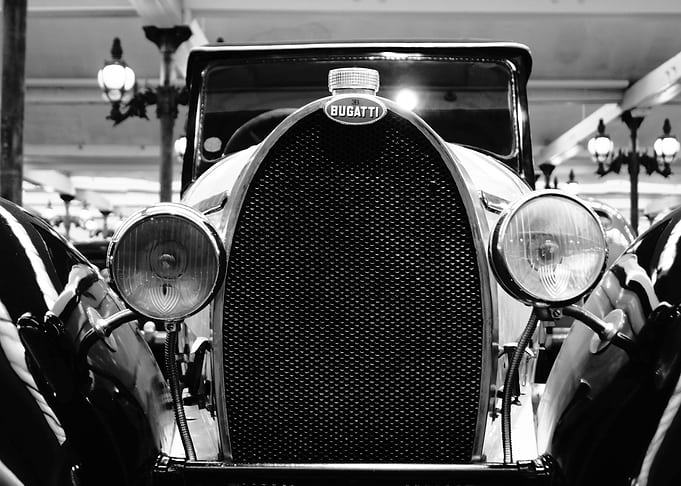 Black White Car