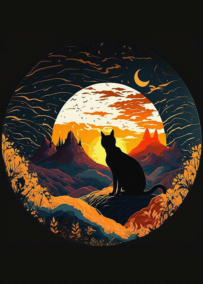 Black cat