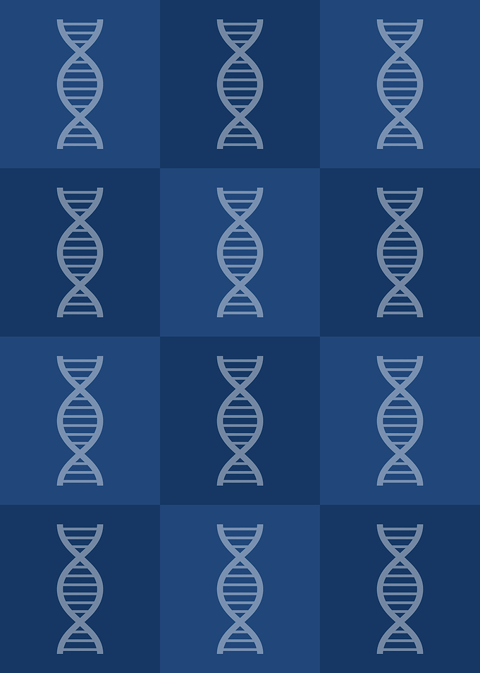 DNA Science Icons Pop Art