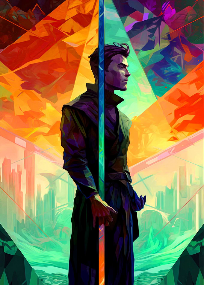 Colorful Man