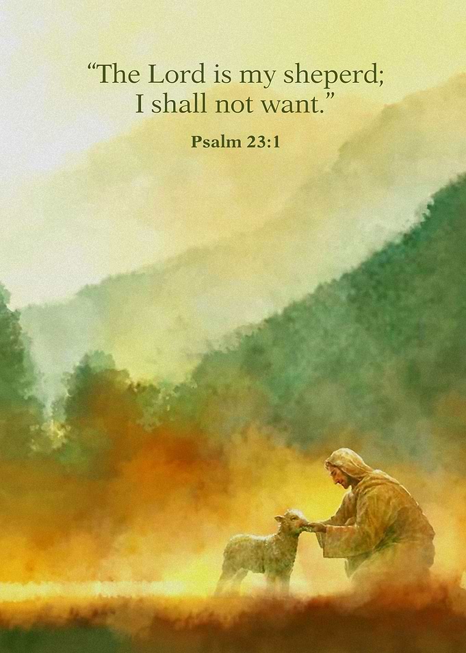 Psalm 23 1 Bible Verses