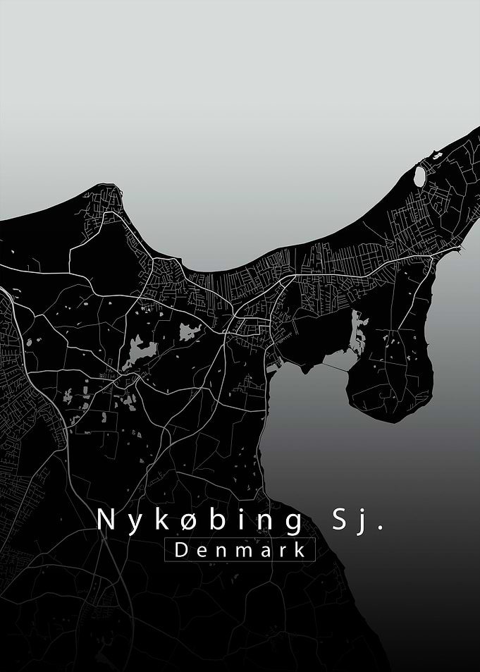 Nykobing City Map