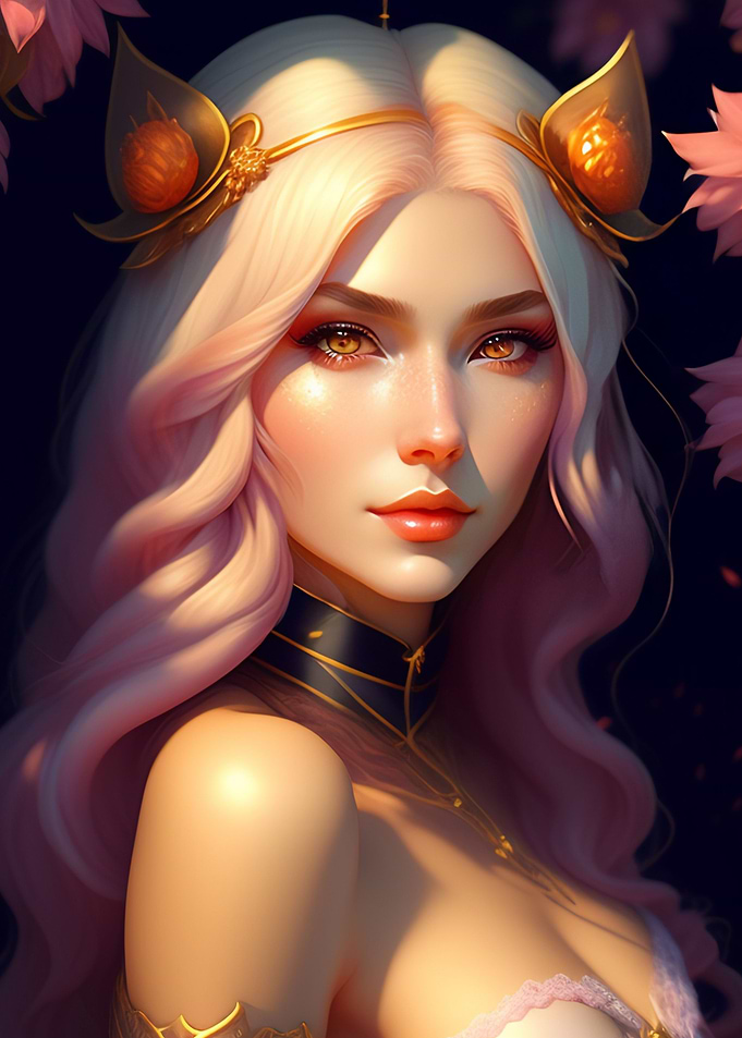 gorgeous beauty witch
