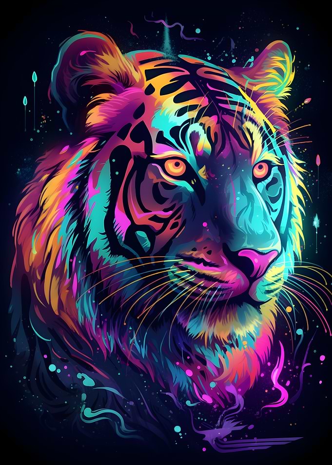 Neon Tiger