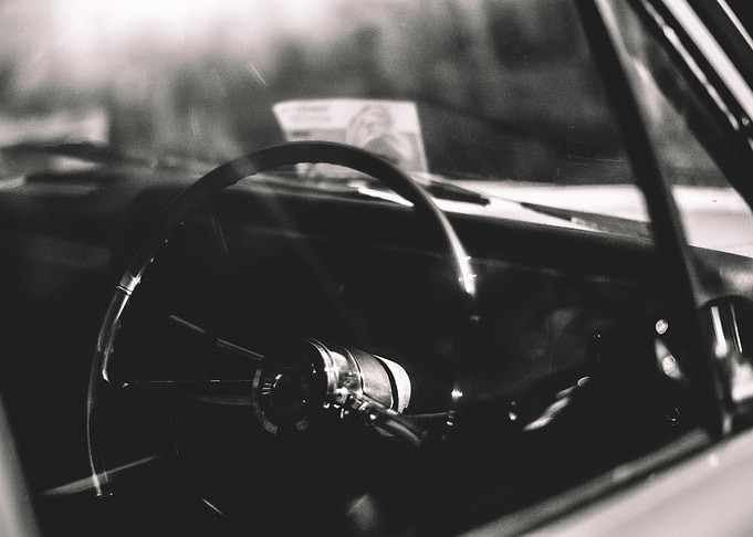 Black White Car