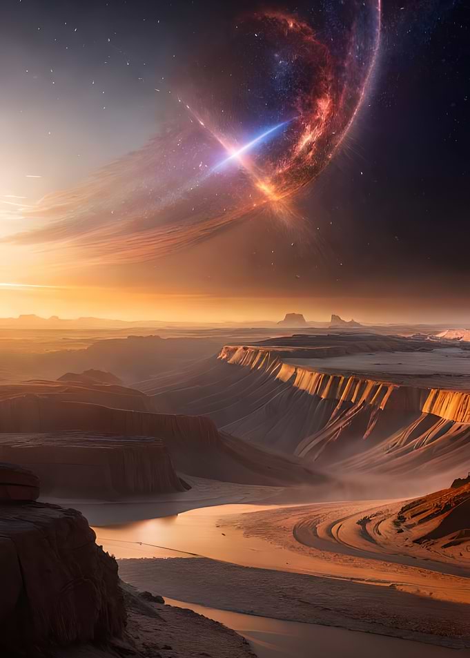 A planet from beyond