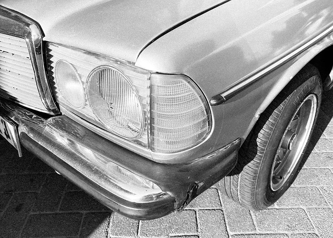 Black White Car