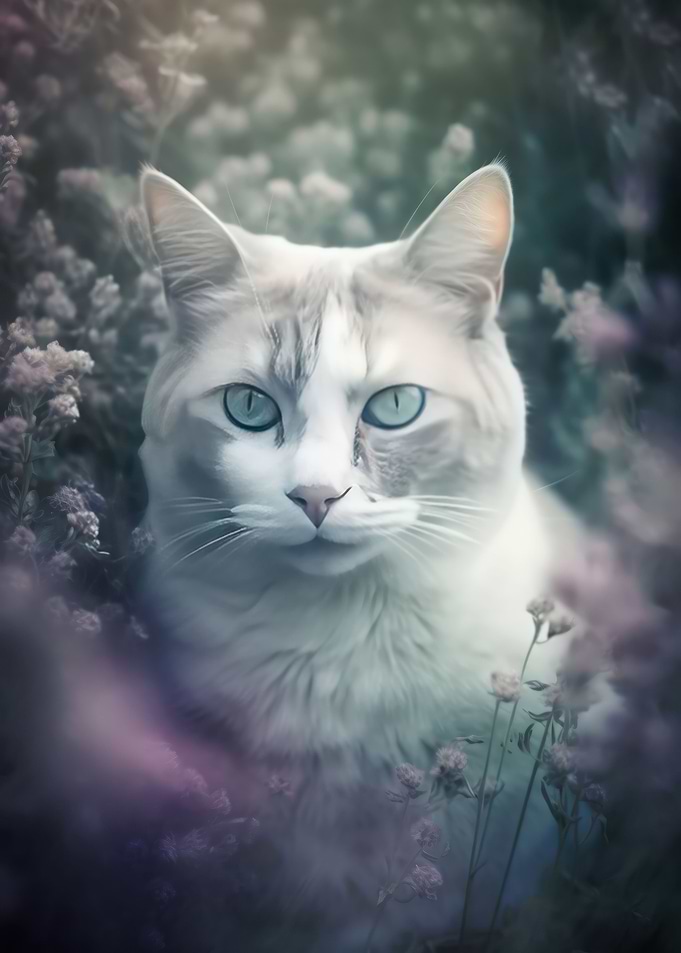 Cat in Nature