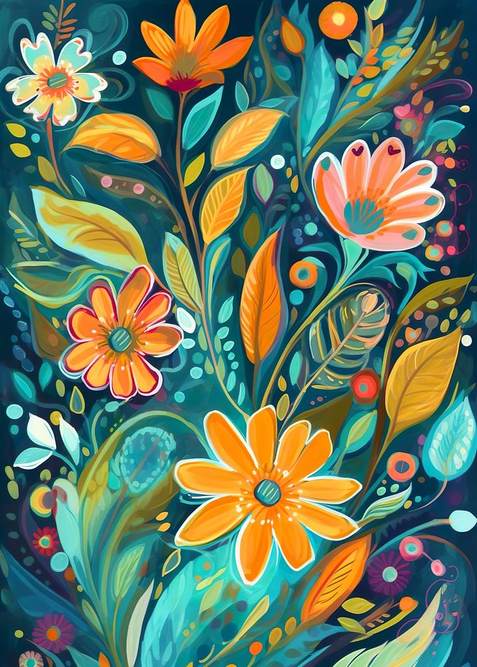 Whimsical Floral
