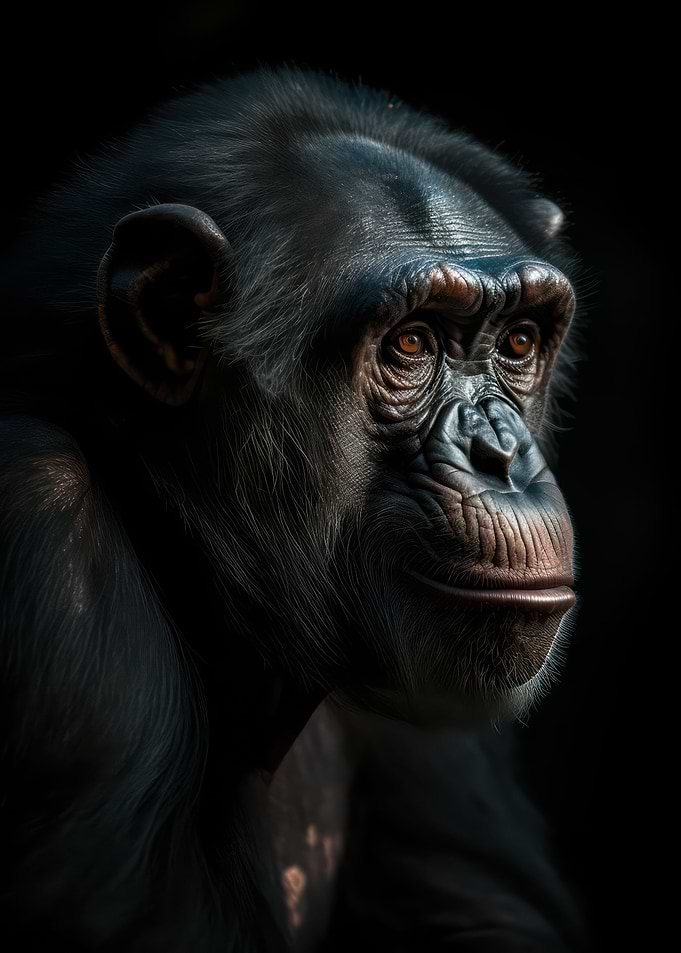 Wild ape