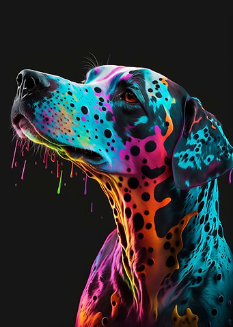 Dalmatian dog