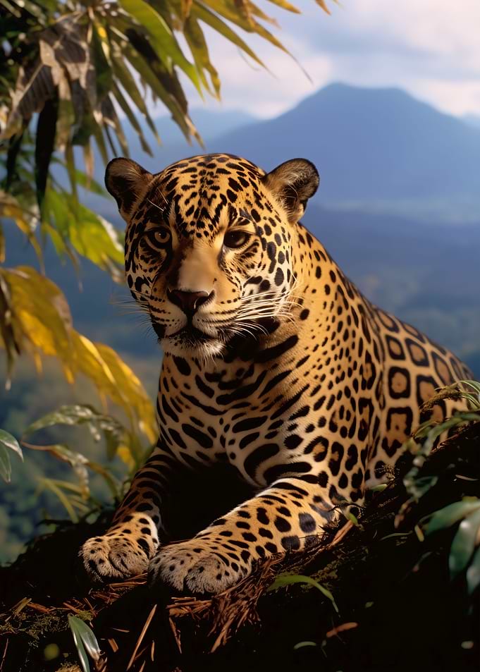 leopard portrait