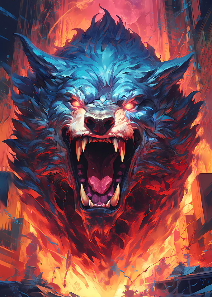 Flame Wolf