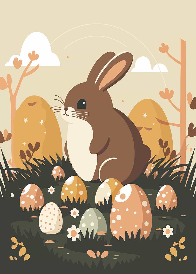 Cartoon Easter