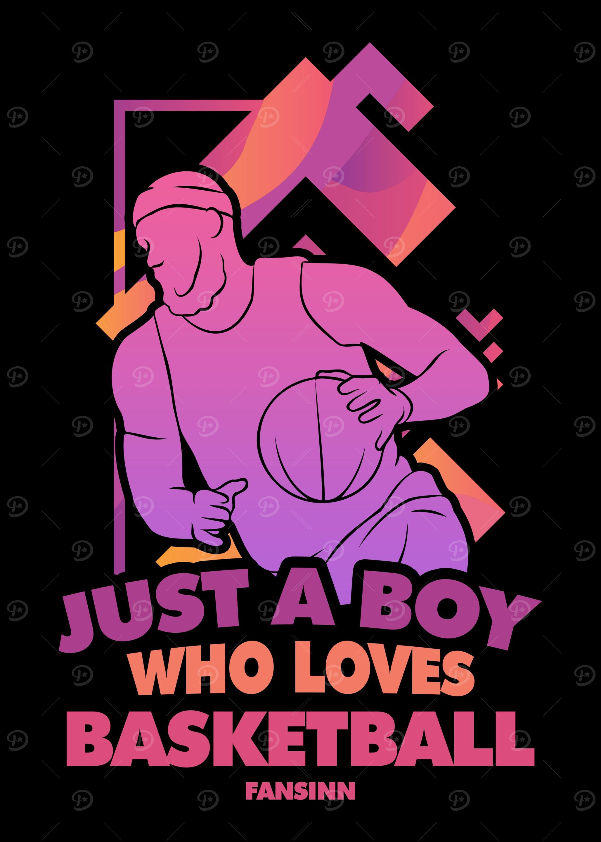 Just A Boy Who Loves Baske