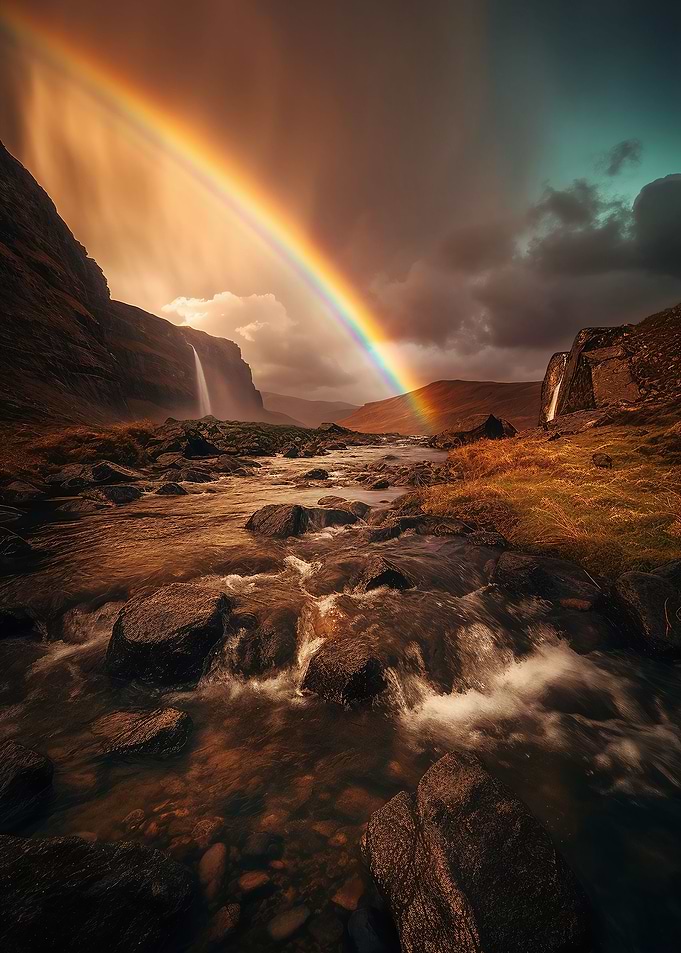 Rainbow Waterfall