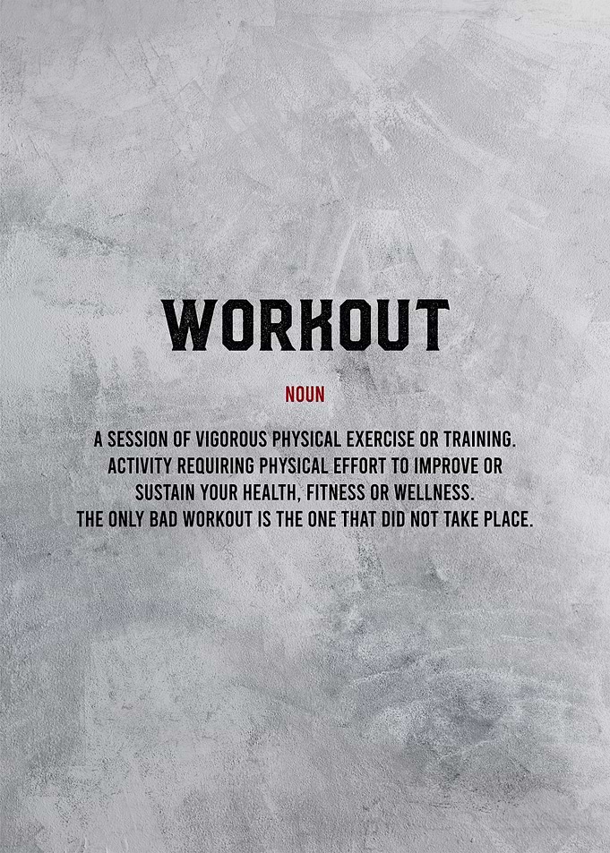 workout dictionary