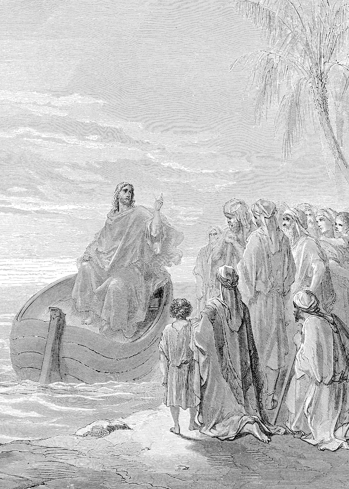 Jesus Preaching at Galilee