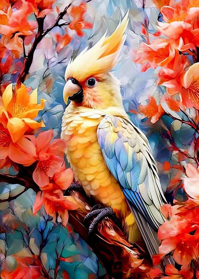 Cockatiel bird