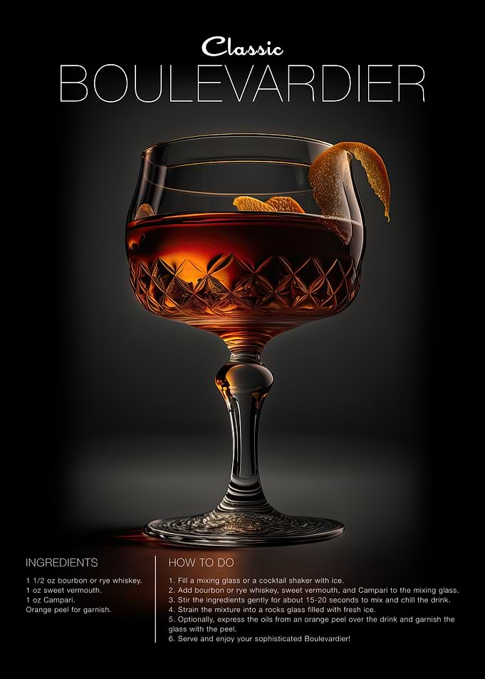 Boulevardier Cocktail