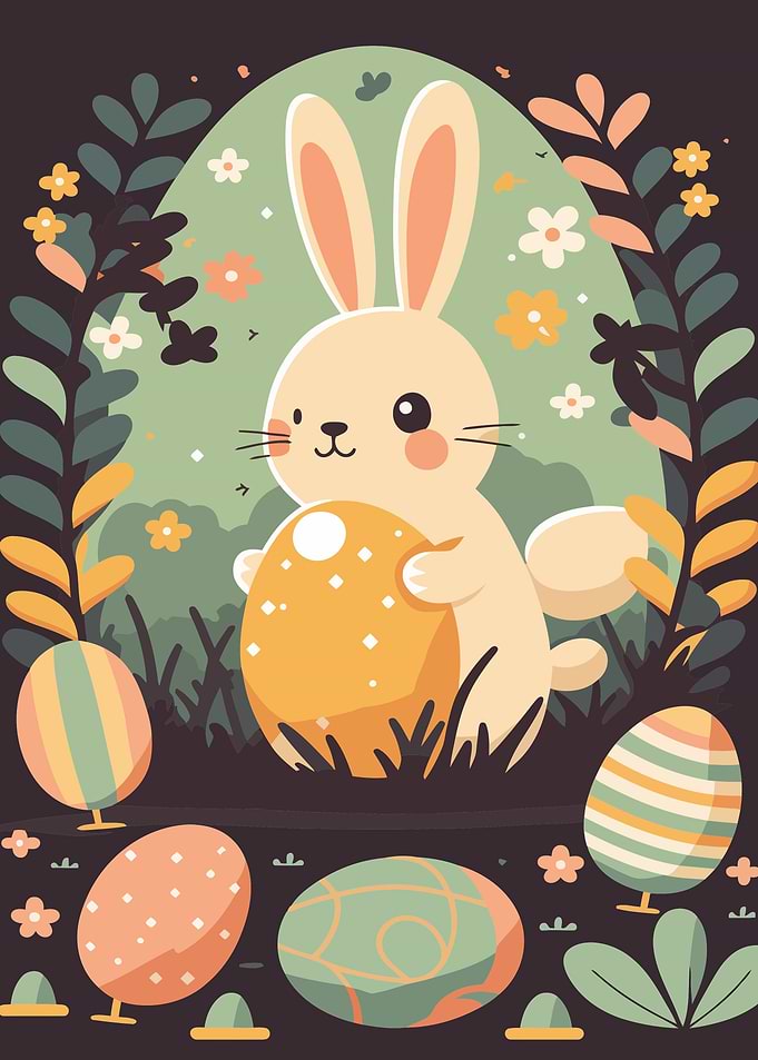 Cartoon Easter