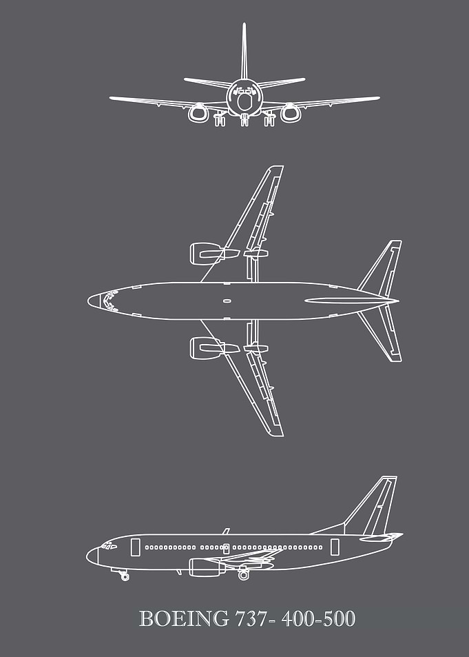 BOEING 737 400500